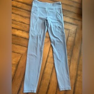 Athleta girl leggings blue xl size 14 blue